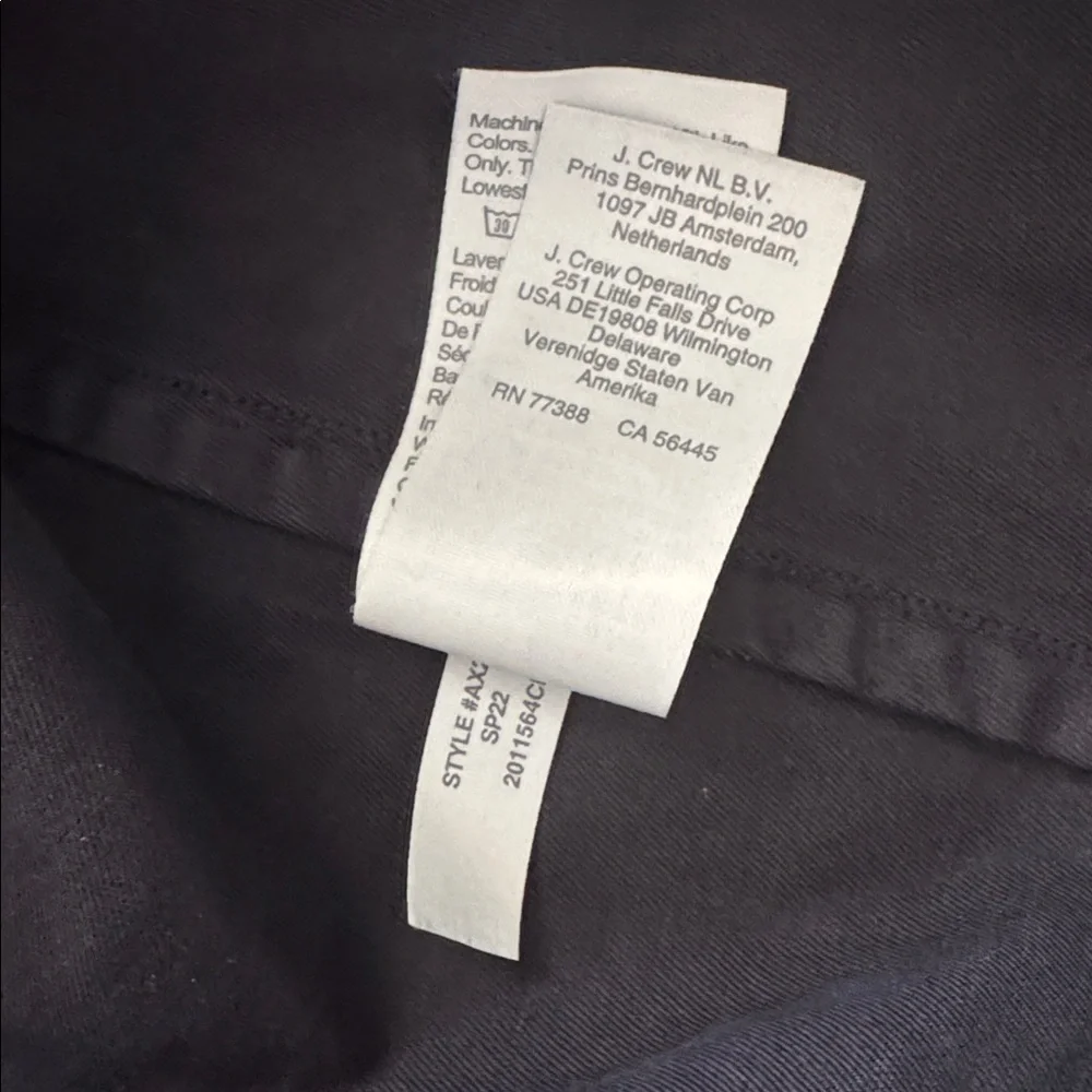 J. Crew Garment-dyed cotton-linen chino suit jacket